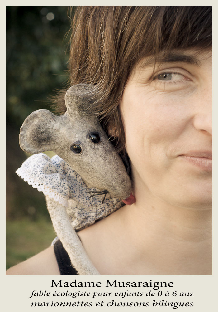 pour les enfants et les familles : contes et concert écolos avec marionnette chant et musique - Au plaisir de jouer pour vous